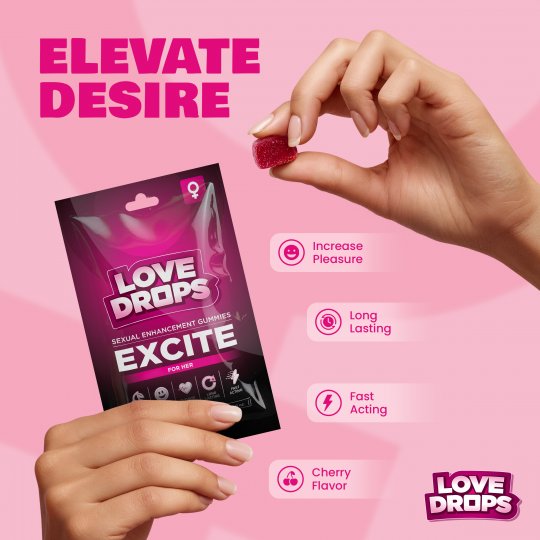 Sexual Enhancement Gummies for Her - Excite (8pcs)