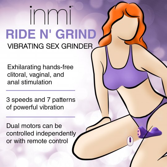 Ride and Grind 10X Vibrating Silicone Sex Grinder